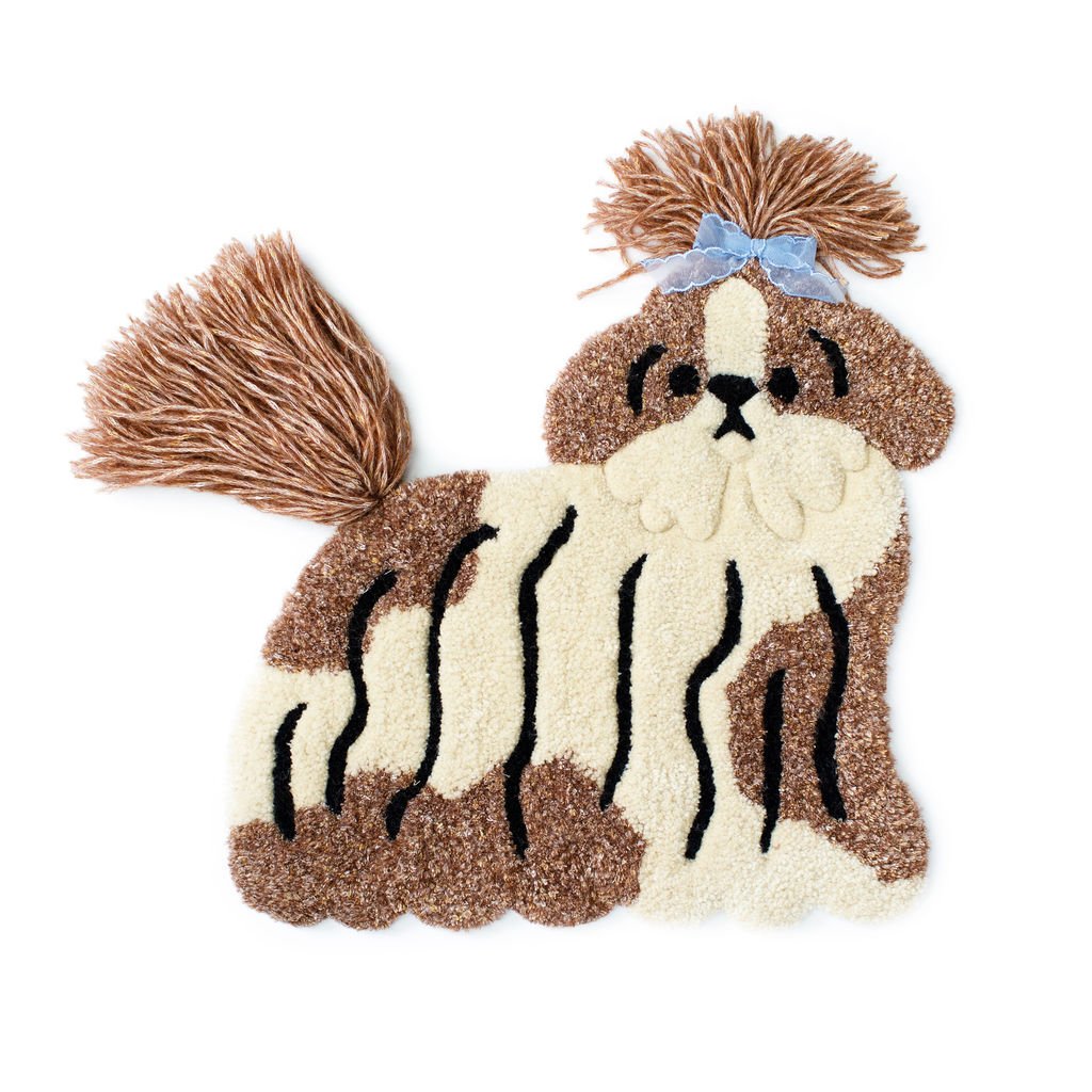 Peanut Tufted Rug - Original Art